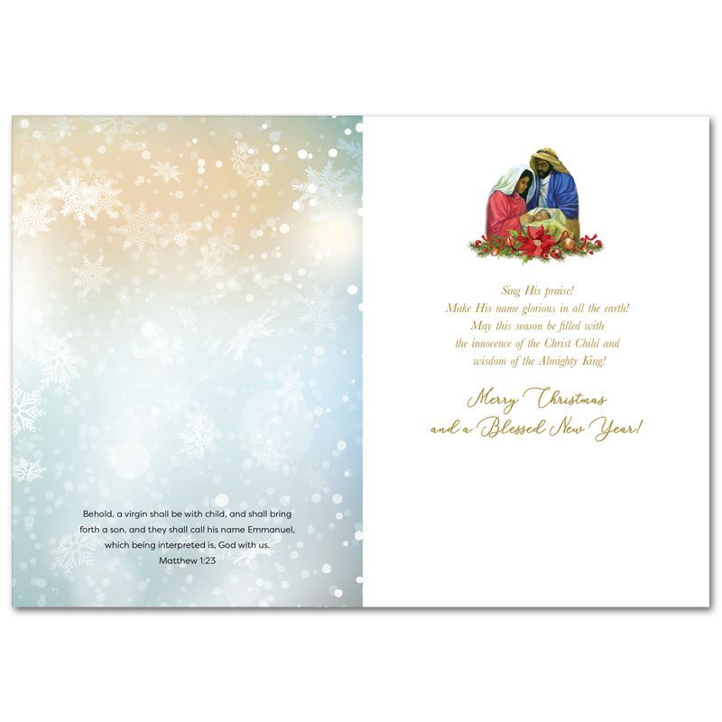 CHRISTMAS BLESSINGS NATIVITY