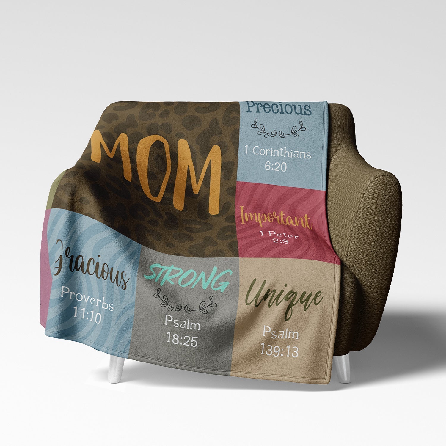 Mama Schrift Blanket