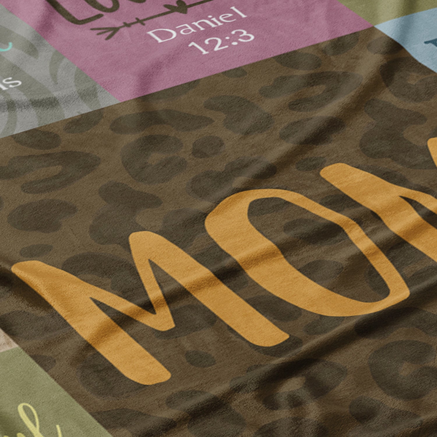 Mama Schrift Blanket