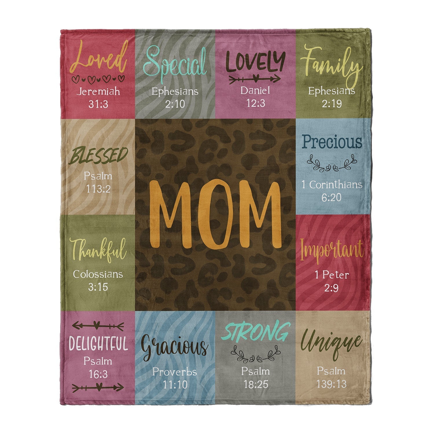 Mama Schrift Blanket