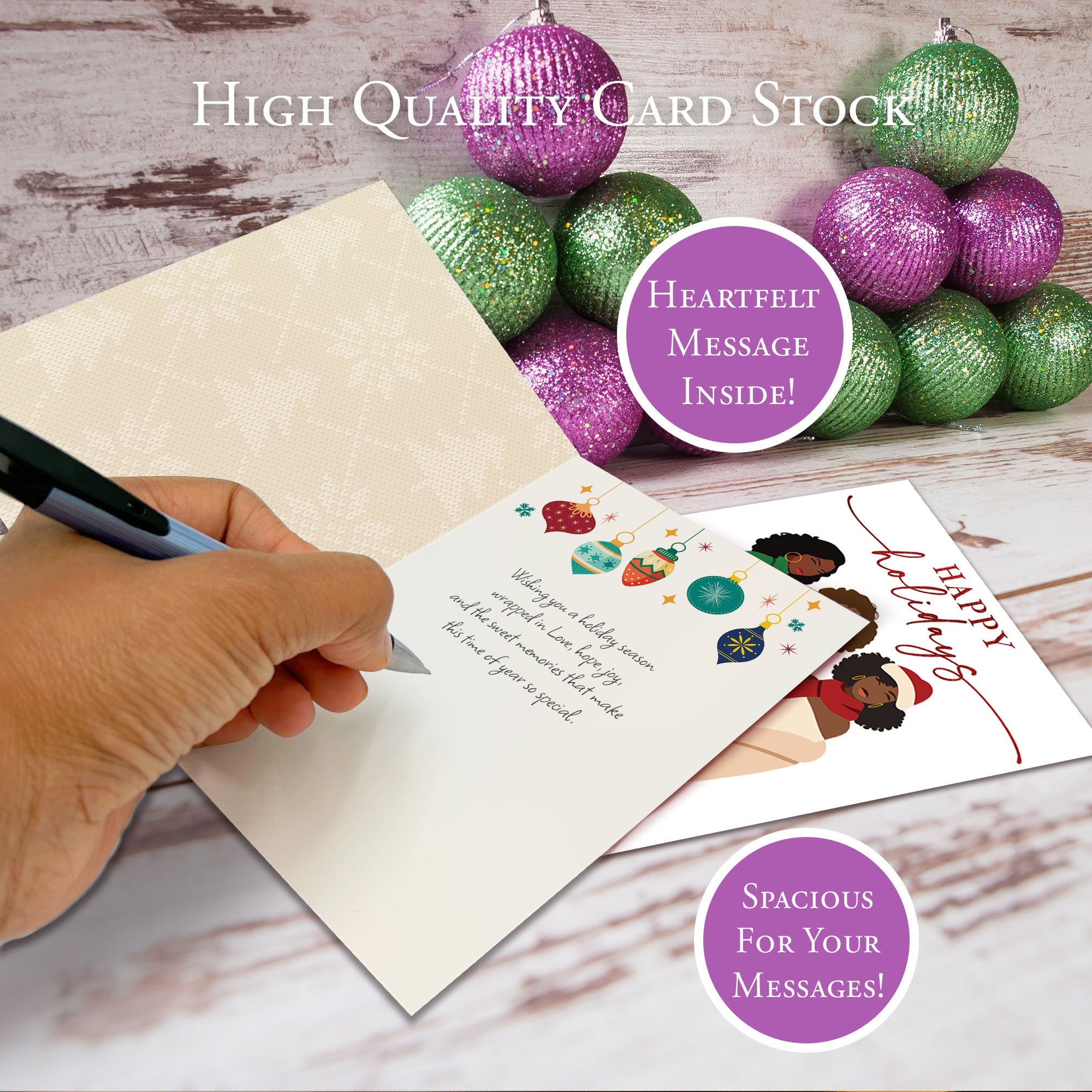 Weihnachtsmädchen Card