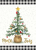 Joy Christmas Tree Weihnachtskarte