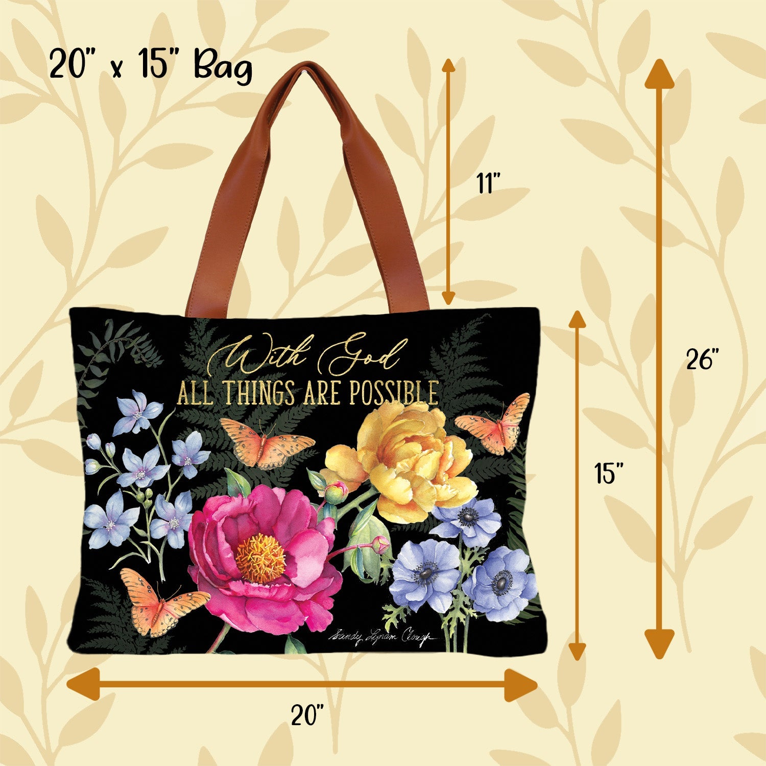 Mit Gott Alle Dinge Canvas Bag