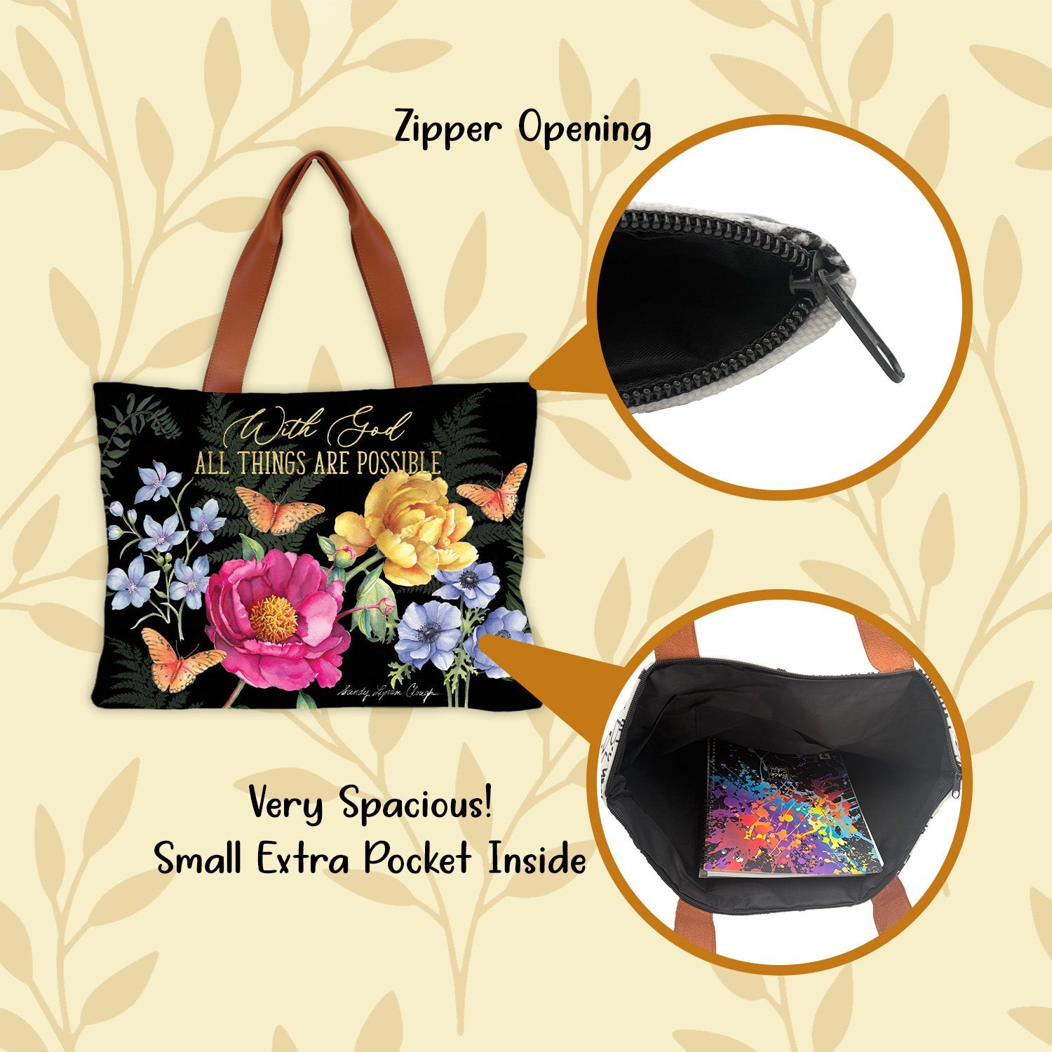 Mit Gott Alle Dinge Canvas Bag