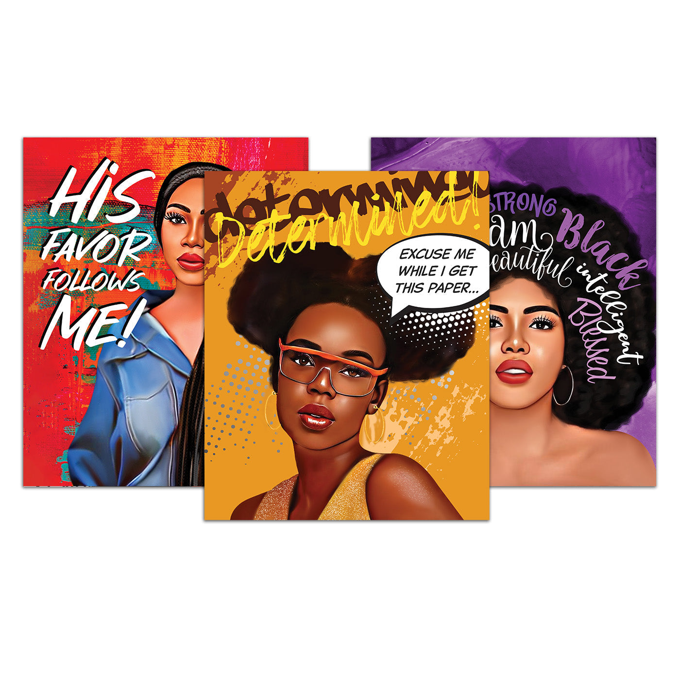 I AM' POCKET FOLDER SET