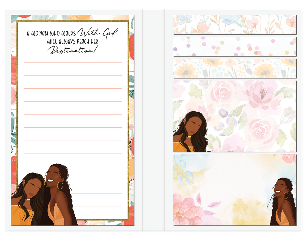 Walking With God Sticky Note Booklet (Deutsche Ausgabe)