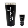 Faith Small Tumbler (Schwarz)