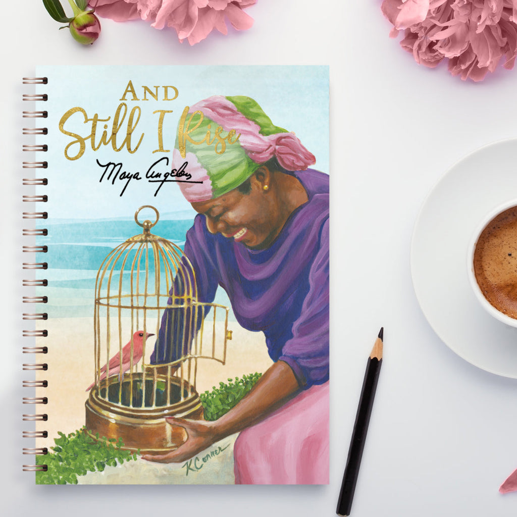 STILL I RISE CAGED BIRD WIRED JOURNAL