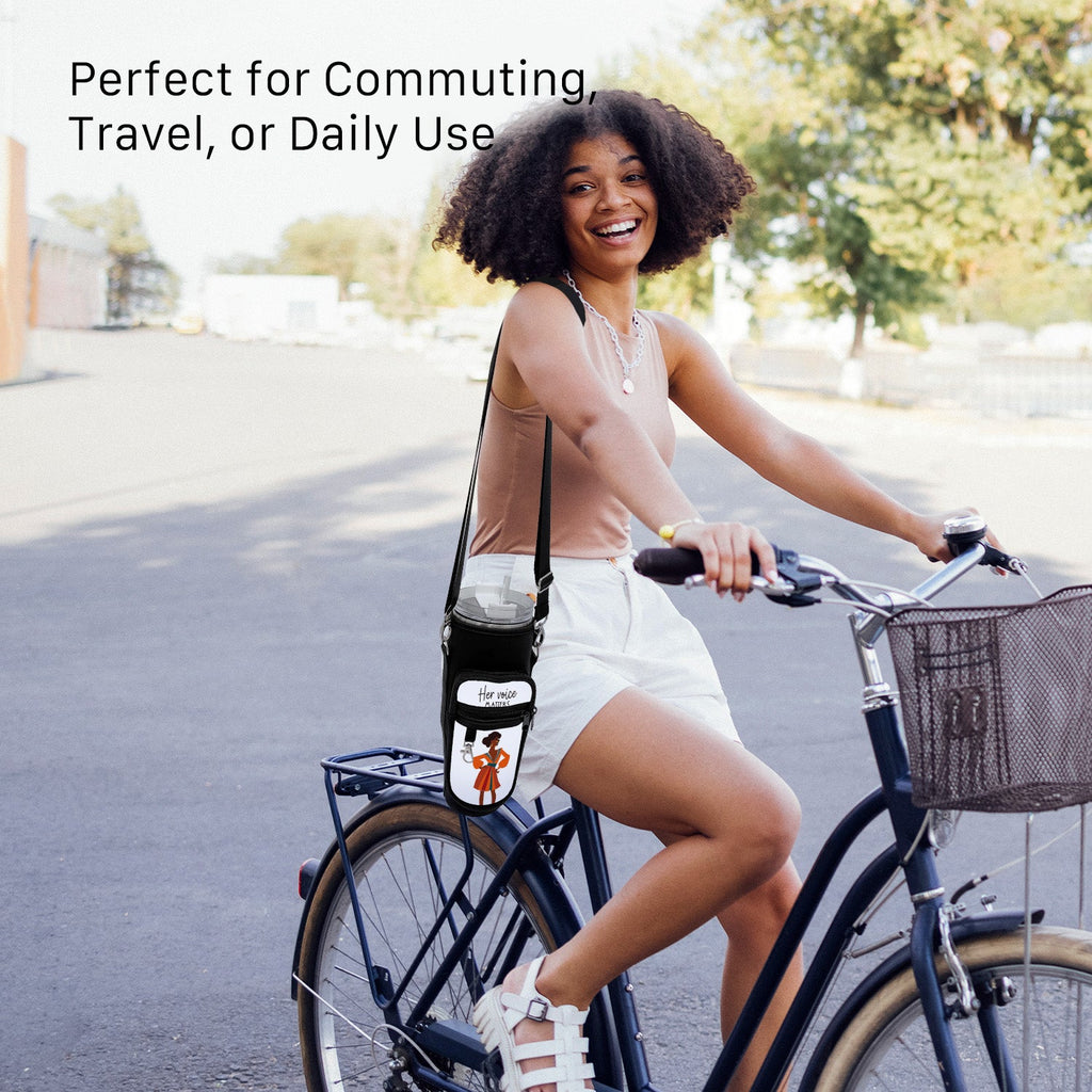 Her Voice Tumbler Carrier