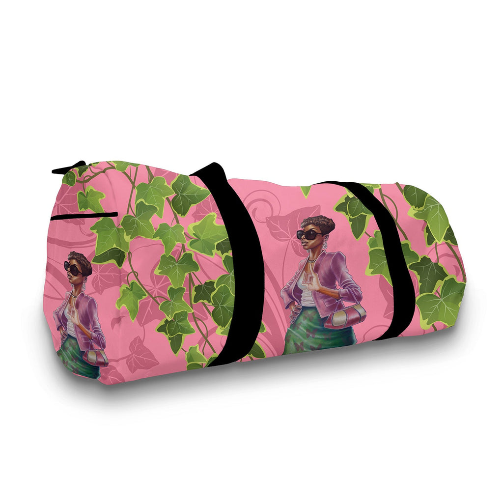Pink und Green Reisetasche